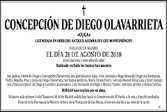 Concepción de Diego Olavarrieta